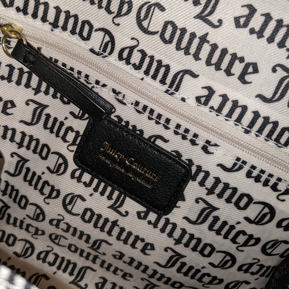 Nwt Juicy Couture Black Multi Rose Juicy Billboard SM Backpack - Picture 5 of 16